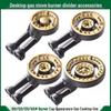 Gas Stove Cast Iron Burner Head Flame Spreader and Cap Set