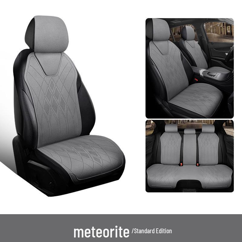 Чехлы на сиденья из кожи Geely Binyue (ручная и DCT коробки передач) Super Energy