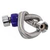 Stainless Steel Braided Hose Plumbing Explosion-Proof Flexible Hose Faucet Water Pipe Home Bathroom Water Heater Metal Hose