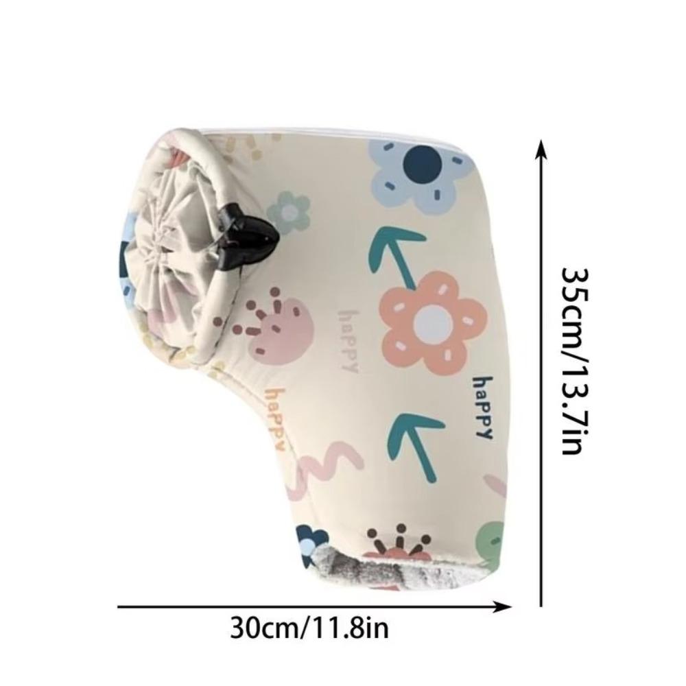 Winter Hand Protector Motorcycle Handlebar Gloves Windproof Hand Covers Warmers