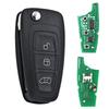 Ecusells Remote Car Key 434MHz 4D83 Chip A2C53435329 For Ford Transit Connect Transit Custom 2012-2016 BK2T-15K601-AA/ AB/ AC/AD