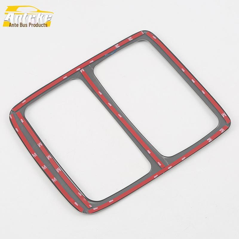 Fits 18 Tenth-Gen Accord Models: Rear Cup Holder Trim, Armrest Water Cup Decorative Frame & Patch Accessories