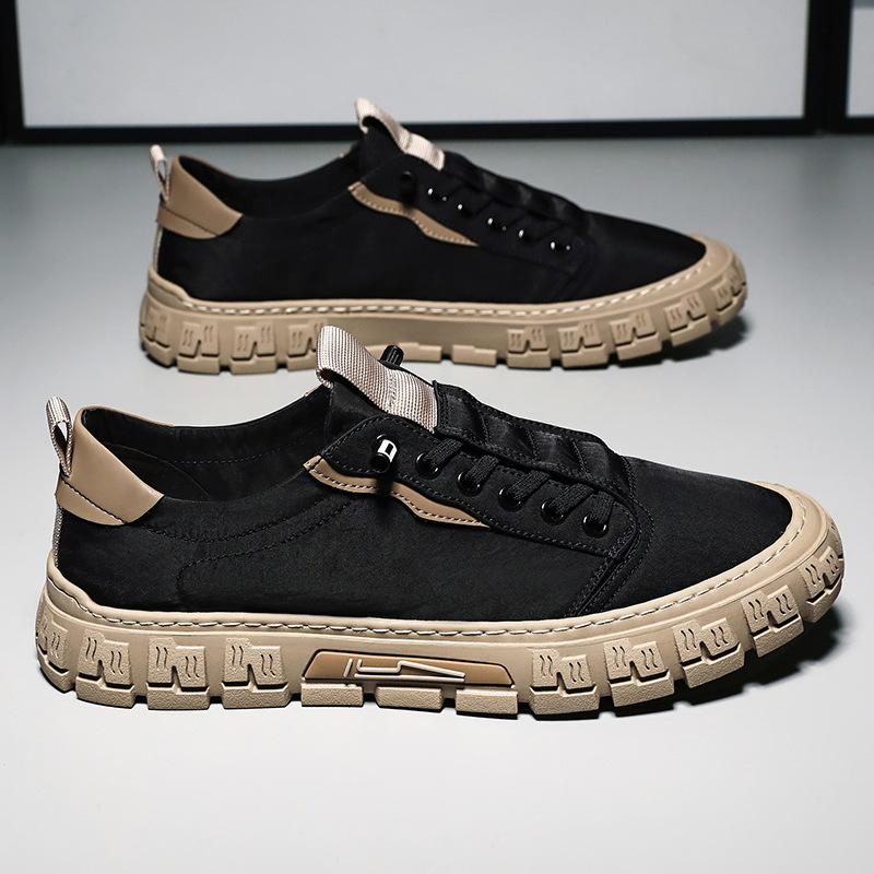 Модная мужская новая дышащая спортивная повседневная обувь для весны и осени, трендовая, универсальная, удобная, не вызывающая усталость, легкая мужская обувь для скейтборда