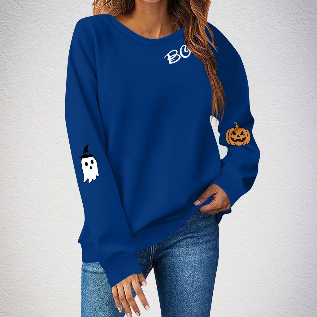 Женский свитшот с длинным рукавом Повседневный комфортный Свободный Легкий Женский свитшот