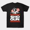 Asian Size Men Print T-shirt The Baddest Shogun No-Cut Heat Transfer Print Cotton Tshirt