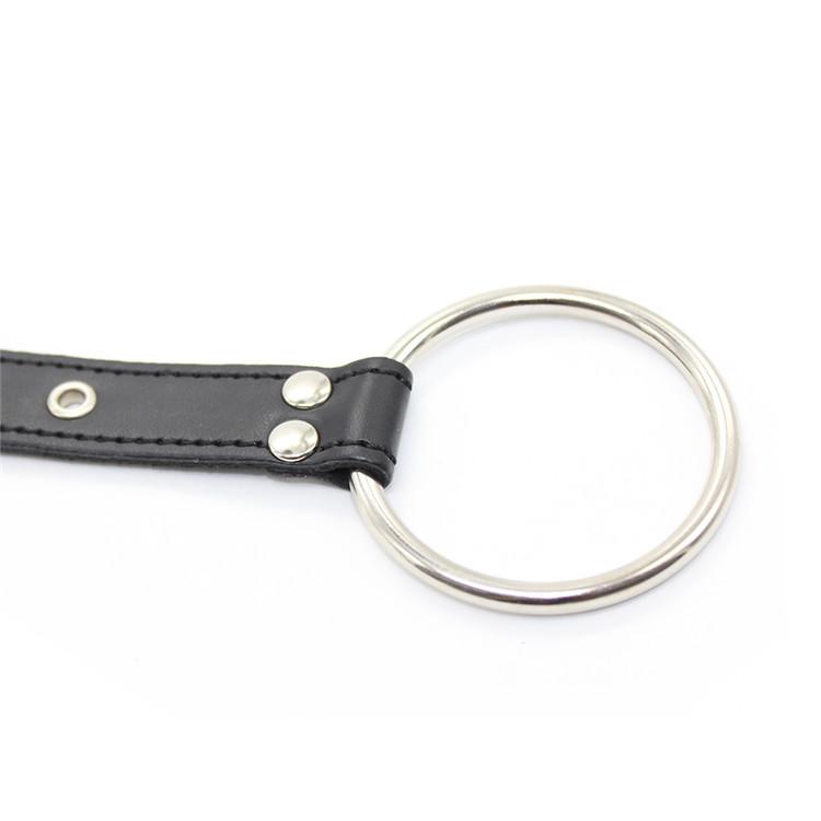 Sexy String Nipple Clamps with Penis Ring Bondage Belt Great Restraint Tool for SM Sex Games Stage Performance