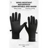 GTUBIKE Cycling Gloves Breathable Anti-Slip Thermal Gloves Touch Screen Winter Driving Hiking Skiing Bike Elastic Warm