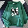 2023 New Anime Jujutsu Kaisen Satoru Gojo Hoodie Oversized Autumn Winter Fleece Sweatshirt Unisex Women Long Sleeve Pullover