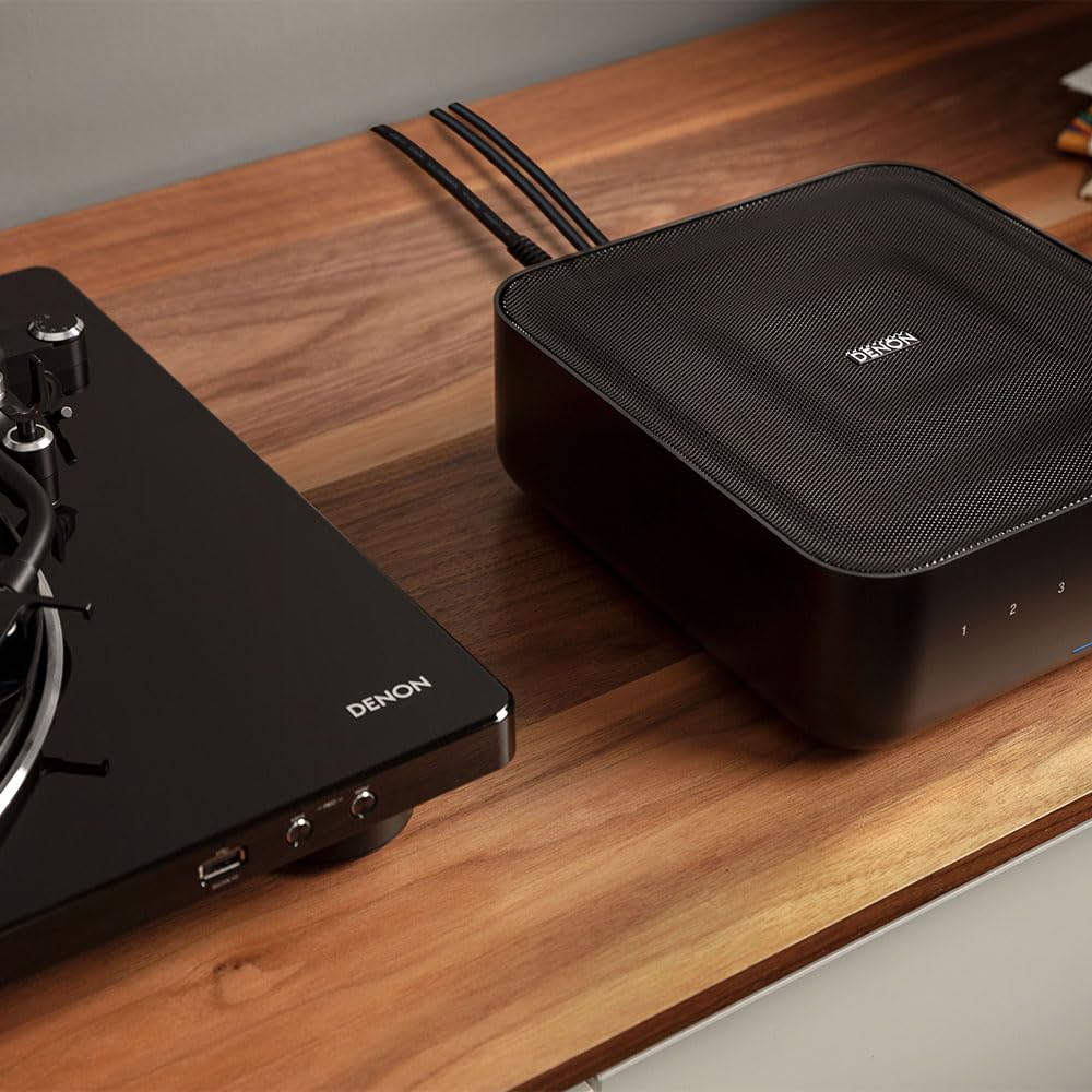 Denon DENONHOMEAMPK AMP Усилитель сетевой аудиосистемы AMP Сетевой аудиоусилитель Ширина 217 мм Blutooth HDMI eARC HEOS Источник звука высокого разрешения