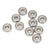 10Pcs Deep Groove Ball Bearing Double Shielded Steel Hardware 626Z 6mm ID 19mm OD 6mm T