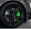 For Mercedes Benz 6pcs Car Styling Car Brake Caliper Stickers For AMG Mercedes Benz W204 W124 W201 W202 W212 W220 W205 GLA CLA Automotive Goods