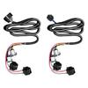 2PCS LH+RH Tail Harness Light 2PCS For Chevy Silverado 1500 2500 3500 HD 2003 2004 2005 2006