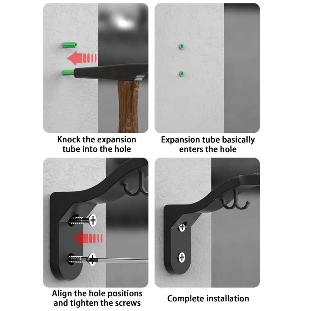 Настенная стойка для шлема, крючок для мотоциклетного головного убора, подставка для футбольной, велосипедной, кепки, аксессуары для мотоцикла