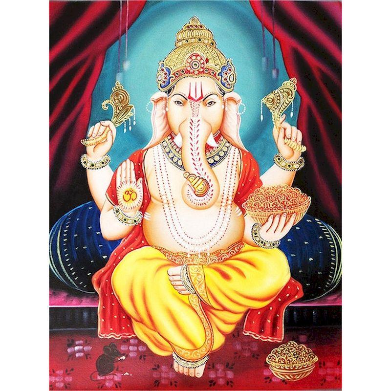 Полная Алмазная вышивка Слон Бог Алмазная картина картина мозаика ручная вышивка картины художественное произведение