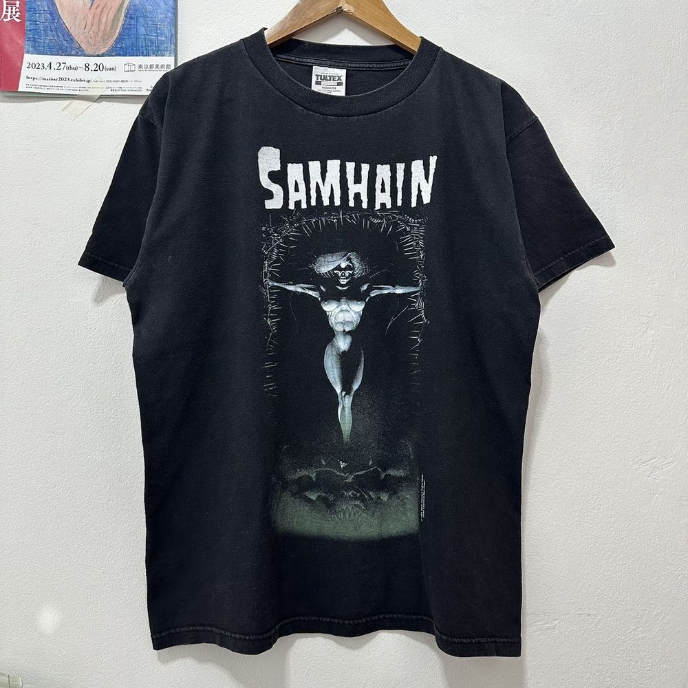 Vintage 90s Samhain 1999s Band Black For Men Women Unisex Tshirt S-5XL KH9355
