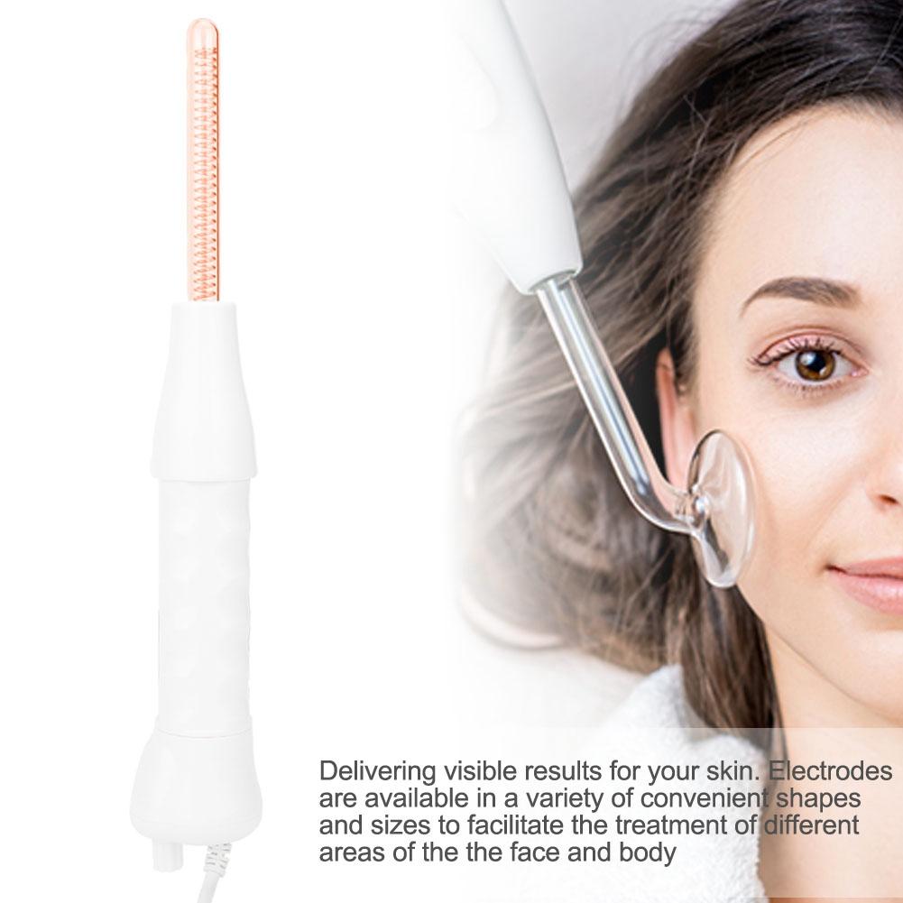 Portable Handheld High Frequency Electrode Machine Face Skin Care Acne Removal Instrument 02#