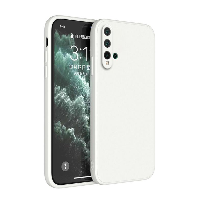 Чехол для телефона Huawei Nova 5T квадратный матовый силиконовый Nova5t Nova 5 T мягкие роскошные противоударные чехлы Funda