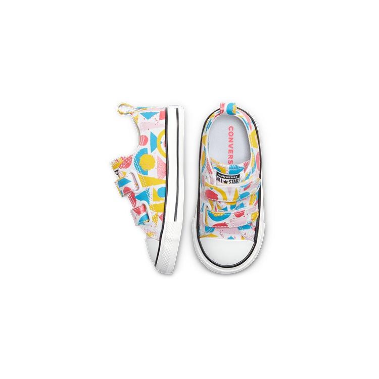 Converse Кеды Chuck Taylor All Star2V для малышей/подростков Белые Детские 768450C