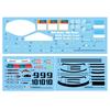 PLATZ NuNu 1/24 Серия Гоночные BMW 320i E46 Победитель DTCC 2001 Пластиковая модель PN24007 Цветное литье