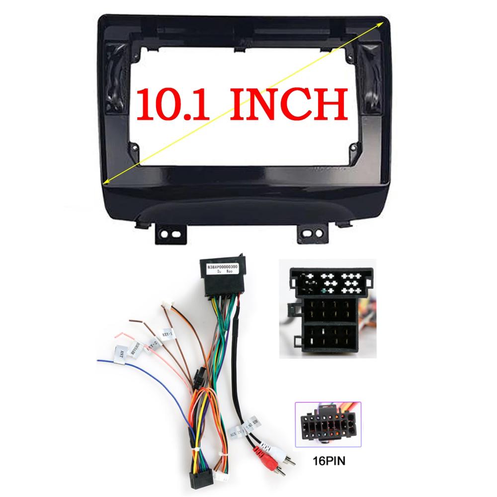 Панель для 10,1-дюймовой автомагнитолы для JAC Refine S3 13-16 Рамка для DVD-магнитолы Адаптер Установочная панель Комплект