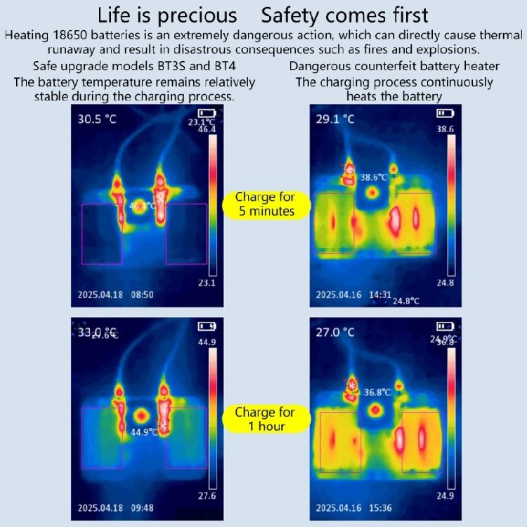 4-канальное оборудование для тестирования аккумуляторов для измерения емкости и внутреннего сопротивления 18650, 9 автоматических циклов заряда