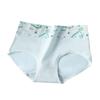 Fashion Underwear High Waisted Printed Underwear Pure Cotton Women's Triangle Pants Seamless and Breathable Underwear