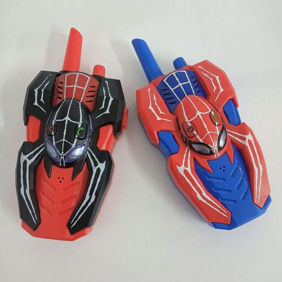 2 шт. Детская игрушка-интерком «Паук» с антенной, дальнего действия, для мальчиков и девочек, для взаимодействия родителей и детей, для использования в помещении и на открытом воздухе, для детей, портативная беспроводная игрушка-интерфон