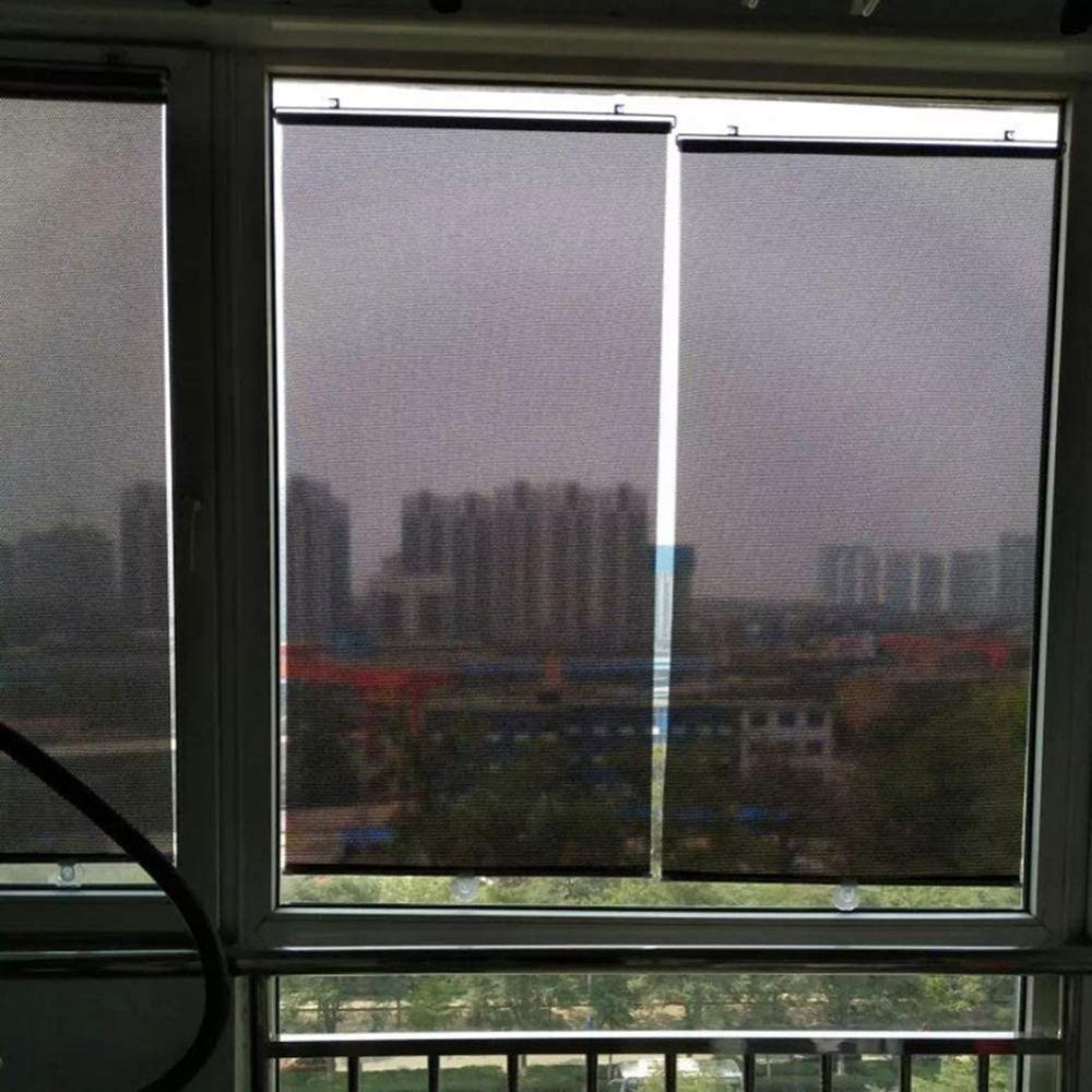 Sun Visors Universal Window Roller Curtains Sunshade Roller Blinds Blackout Curtain Roller Blinds