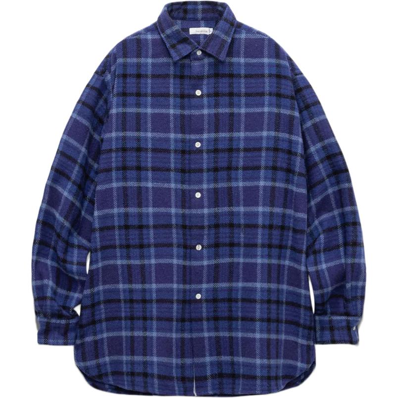 Nanamica FW25 Heavy Flannel Shirt Unisex S25FG046U-N