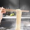 1 Pair Long Chopsticks Non-slip Picking Food Wax-free Reusable Hot Pot Chop Sticks Household Supplies