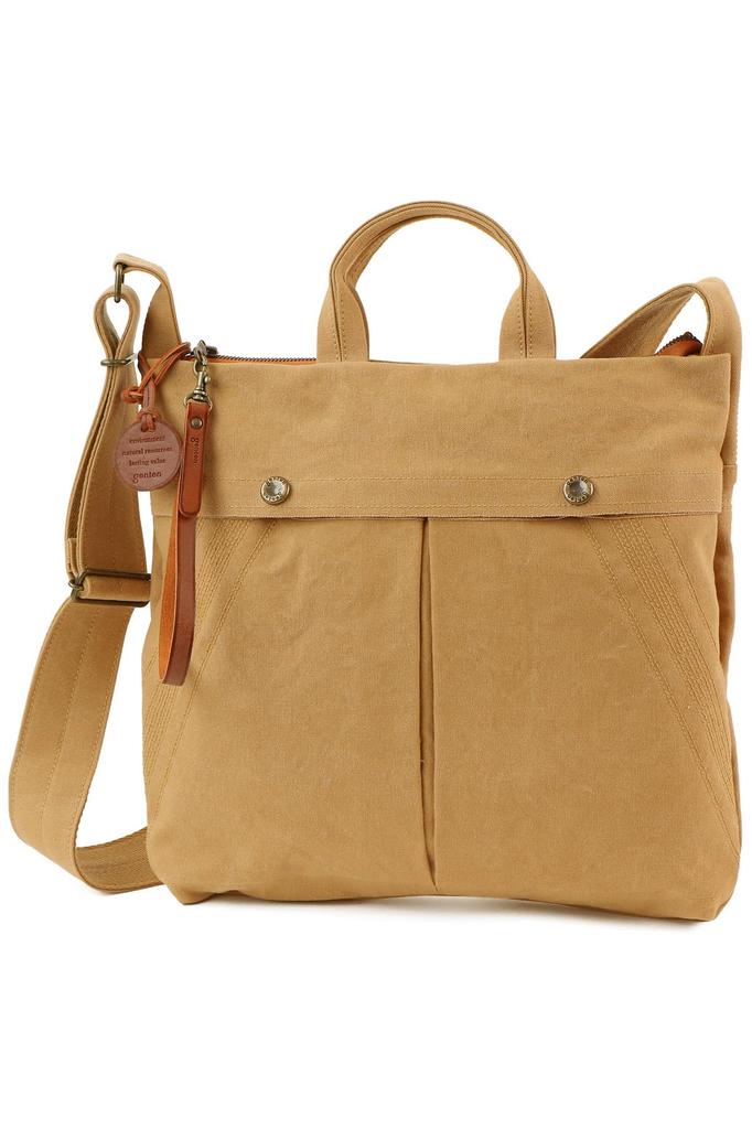 Shoulder Bag 2WAY Brown [Genten] Women's GE-44540-50