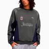 Puma Kid Super FW25 Crew Logo Letter Round Neck Long Sleeve Sweatshirt Men sweatshirt 632364-01
