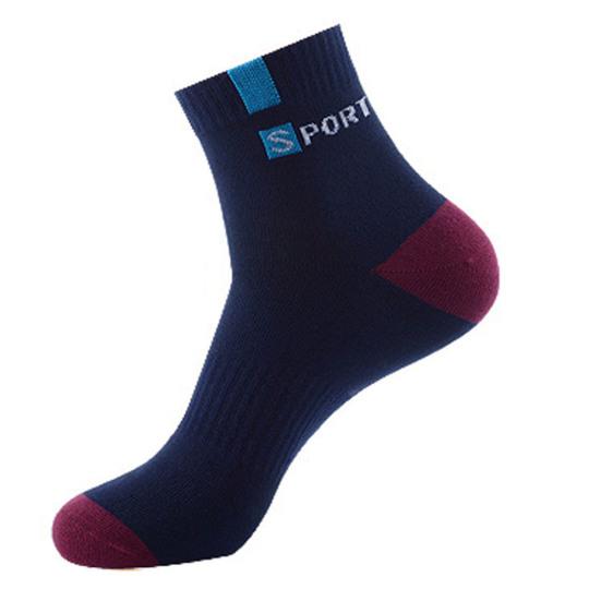 Тренировочные носки с ребристыми манжетами, поглощающие пот и не скатывающиеся, осенние амортизирующие, антифрикционные спортивные носки, повседневная одежда