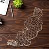 2Pcs Fish Net Decorative Thick Rope Net Ocean Themed Nautical Decor Coastal Bedroom Wall Hanging Under The Sea Birthday Party