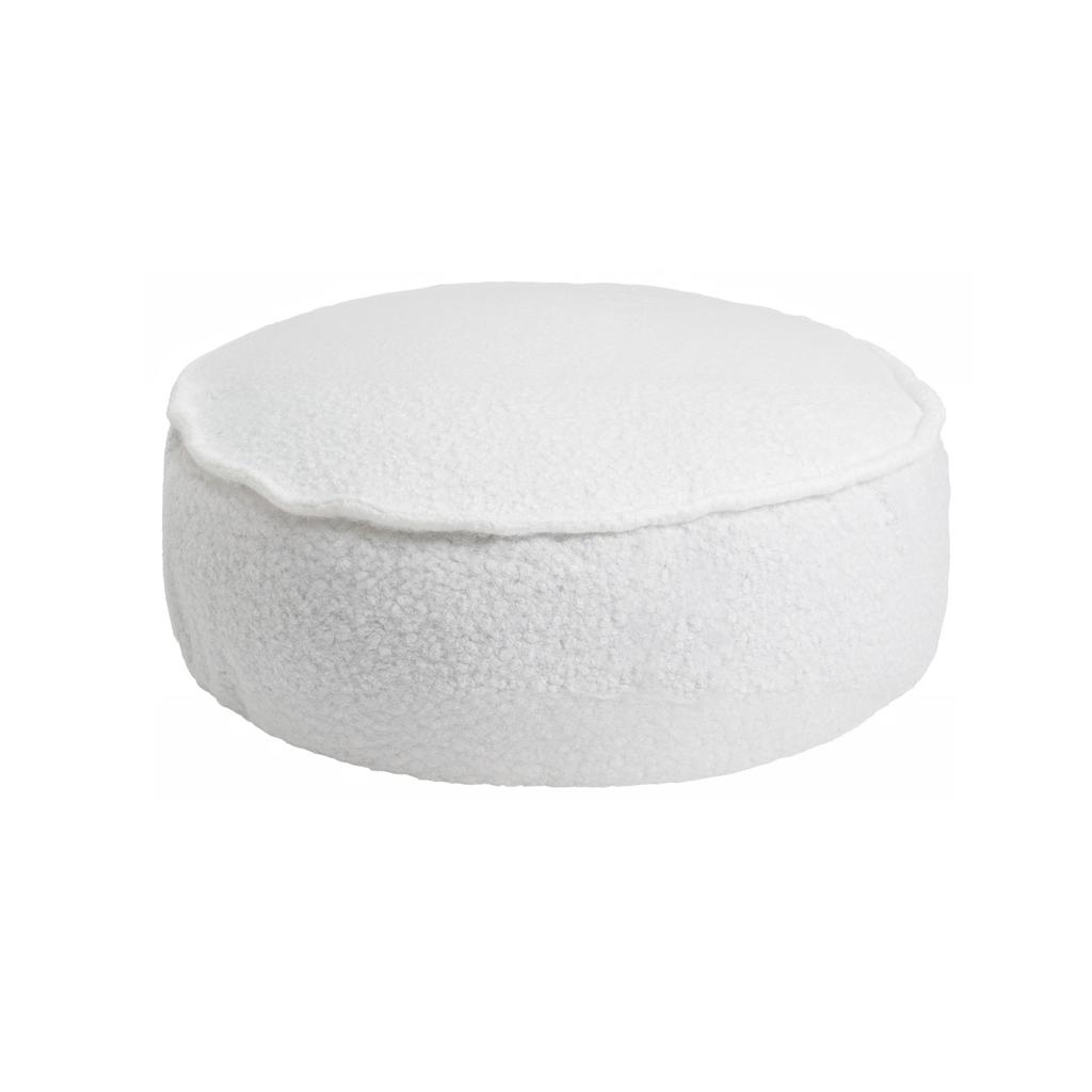 Круглый пуф, букле