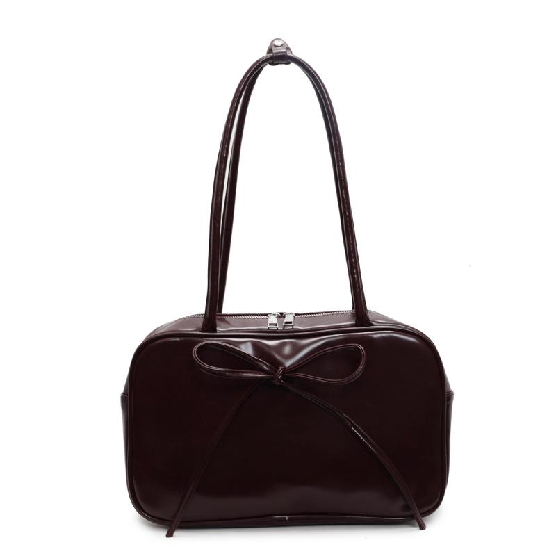 Fashion Bow Large Capacity Messenger Bag Women's New Spring and Summer Armpit Bag Shoulder Bag Fashion Tote Bag