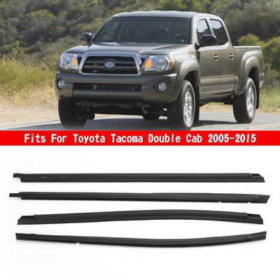 Наружная уплотнительная лента для окон автомобиля, молдинг для Toyota Tacoma Double Cab 05-2015
