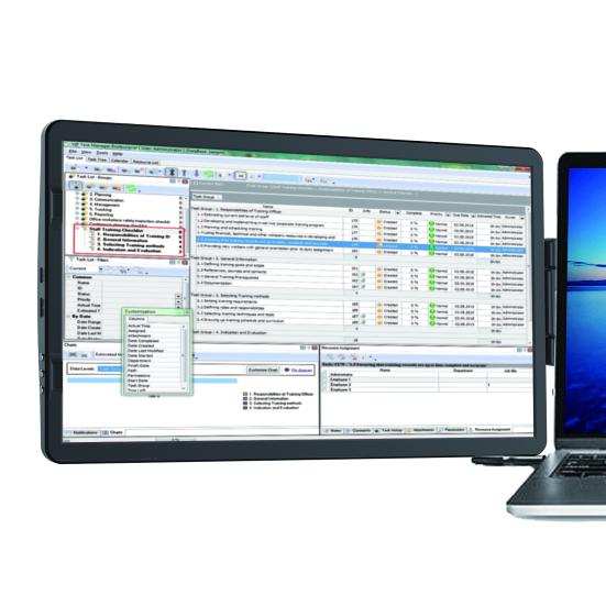 1 комплект 14,1-дюймовый экран расширения для ноутбука с поддержкой Type-C 3.1 высокой четкости, складной, для насыщенного визуального наслаждения, FHD IPS дисплей расширения для ноутбука и мобильного телефона