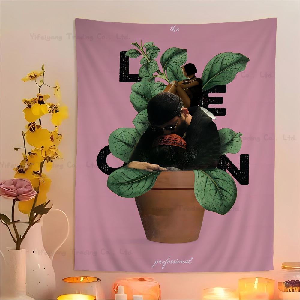 Classic Movie Leon Anime Tapestry Wall Hanging Decoration Household Wall Hanging Home Decor