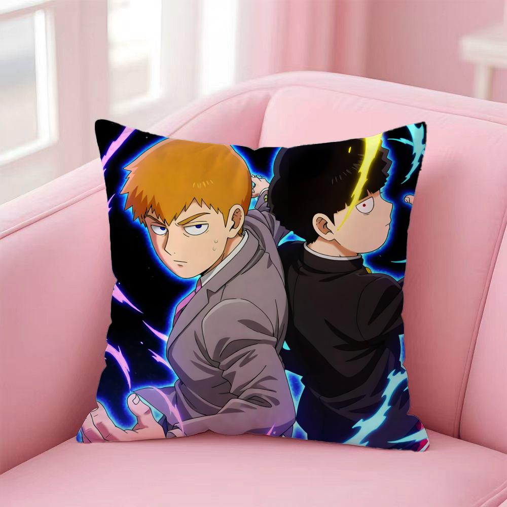 Hot MMob Psycho 100ed Cushion Cover Premium SkinFriendly Pillow Case MultiPurpose for Home Office Travel
