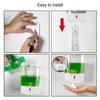 For Kitchen Bathroom 700ml Automatic IR Sensor Soap Dispenser Wall-Mount Touch-free Lotion Pump Touchless Liquid