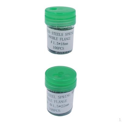 200 штук часовых пружинных стержней, булавки для ремешков 18 мм/22 мм