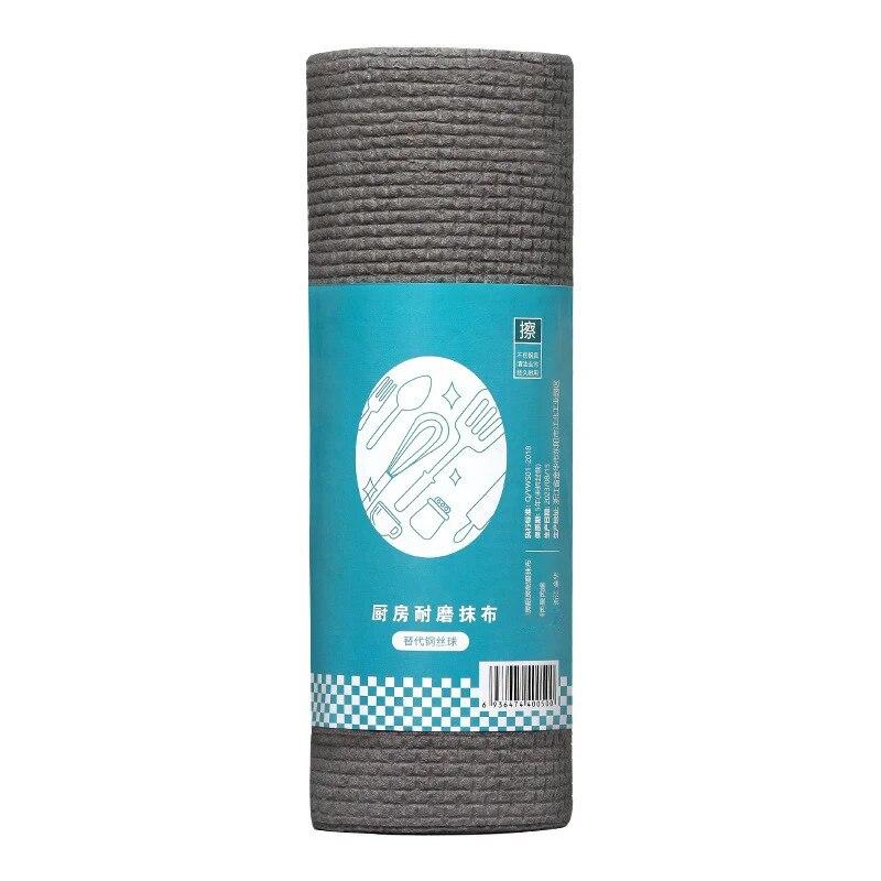 Одноразовая прочная кухонная ткань для чистки, тряпка для ежедневной чистки и тряпка