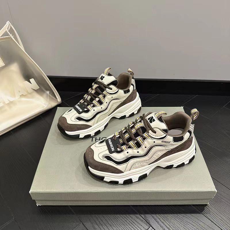 D'lites All-Matching Dad Shoes Женская весенняя новая спортивная повседневная обувь на платформе с высокой посадкой Женская обувь в стиле ретро