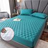 Waterproof Quilted Mattress Cover Air-Permeable Bed Protector Pad  Waterproof Mattress Topper for Bed Anti-mite Sheets (No Pillowcase )