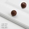Wooden Door Handles Ball Knob Drawer Pulls Natural Beech Furniture Handles For Cabinets And Drawers Knobs Wardrobe Pulls