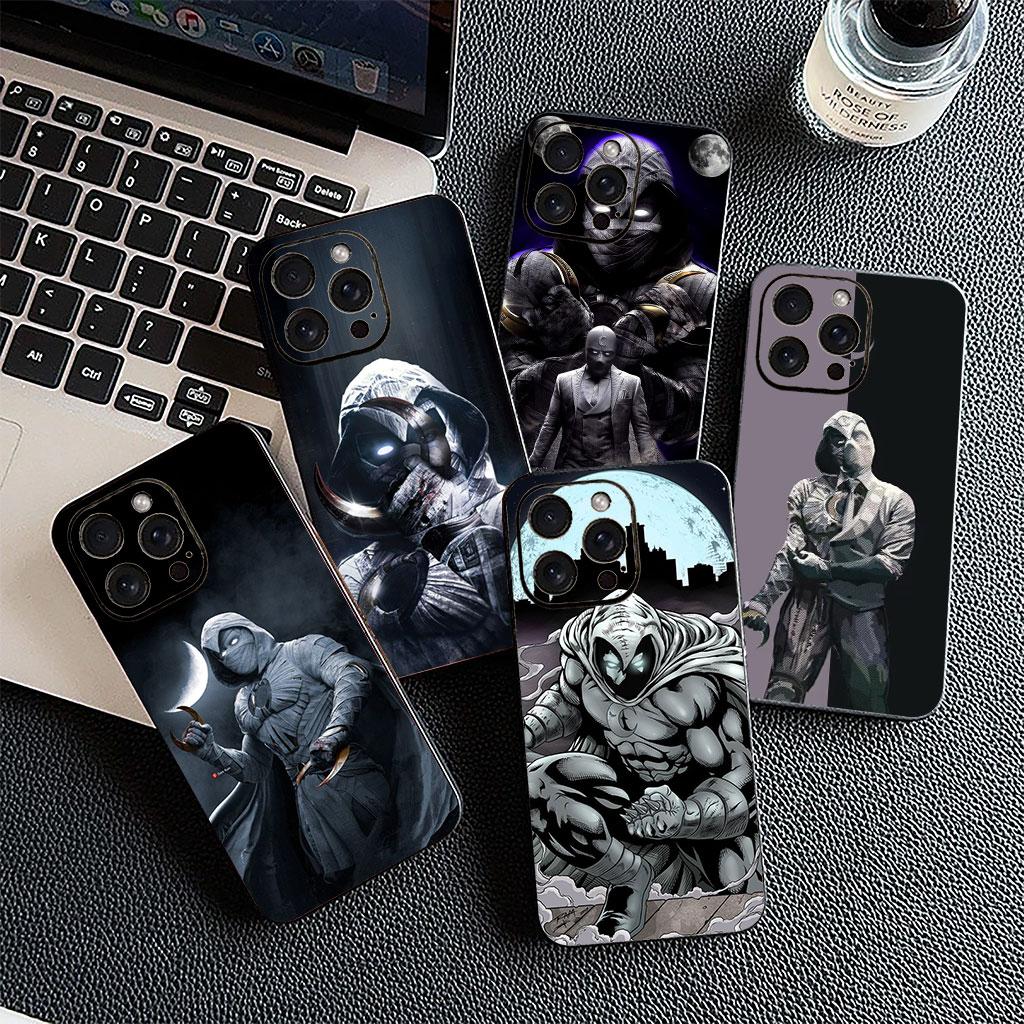 Чехол для телефона Marc Spector Marvel Moon Knight для Apple iPhone 16 15 14 11 Pro Max 7 8 Plus SE2 SE3 SE 2022 2020