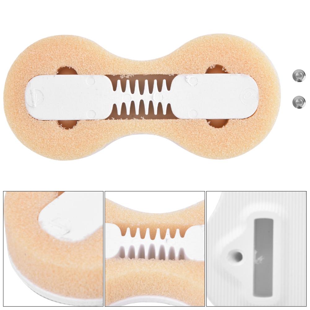 1 pcs FCS Fin Box Surfboard Surfing Plug Board Fins Stern Groove Accessories Kit Setwhite