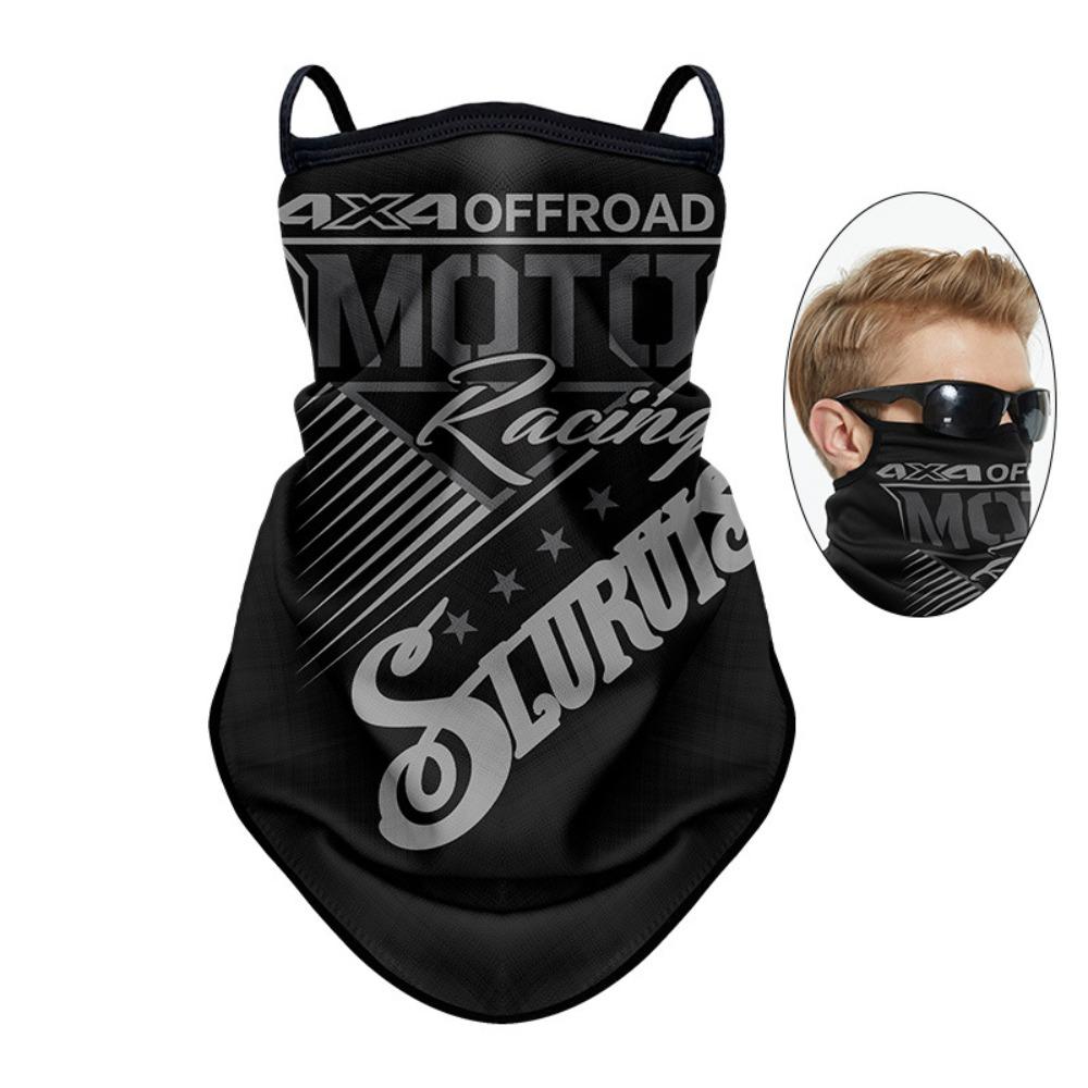 Ear-hanging Cycling Face Scarf Sun Protection Motorcycle Headscarf Hiking Camping