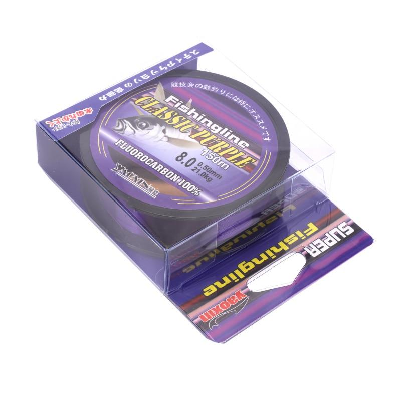 150 м монофильная нейлоновая леска, сильная тяговая леска, флюорокарбоновая рыболовная леска
